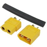 【ネコポス対応】EAGLE(イーグル)/3927-60U/XT-60コネクター(オス1pcs.メス1pcs.)