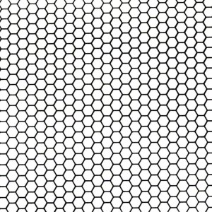 画像2: 【ネコポス対応】EAGLE(イーグル)/3937HEX15-BK_3937HEX15-SI/SUSメッシュ・1.5mm六角ボディアクセサリー(95x95mm)