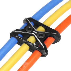 画像2: 【ネコポス対応】EAGLE(イーグル)/3953U-BK/3Pワイヤーホルダー(ブラック)12~14ゲージ用