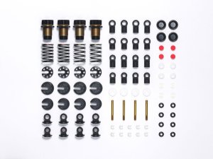 画像1: タミヤ(TAMIYA)/42355/Mシャーシ ビッグボアアルミダンパープラス (4本)