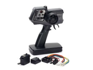 画像1: (12月18日発売予定/予約分)タミヤ(TAMIYA)/45074/ファインスペック2.4G プロポセット(TEU-107BK付)