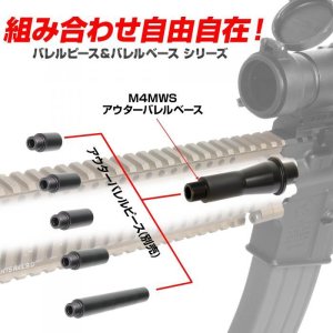 画像6: LayLax(ライラクス)/4571443159694/M4MWS アウターバレルベース