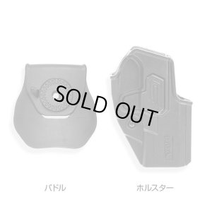 画像7: LayLax(ライラクス)/4571443172396/SOCOM Mk23(ソーコム)対応 CQCホルスター(右用/ブラック)