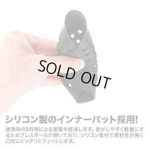 画像7: LayLax(ライラクス)/4571443178633/イージーブレスフェイスガード スポーツマスク(ブラック) L-XL (頭周59cm以上)