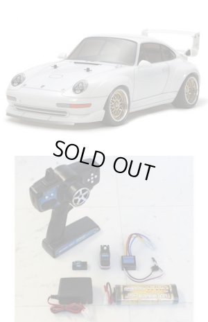 画像3: タミヤ(TAMIYA)/47321_47321-B_47321-F_47321-FB_47321-M_47321-S_47321-24BL/【RC特別企画】1/10 ポルシェ911 GT2 レーシング（TA02SWシャーシ）(未塗装・未組立)