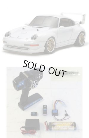 画像4: タミヤ(TAMIYA)/47321_47321-B_47321-F_47321-FB_47321-M_47321-S_47321-24BL/【RC特別企画】1/10 ポルシェ911 GT2 レーシング（TA02SWシャーシ）(未塗装・未組立)