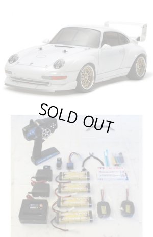 画像6: タミヤ(TAMIYA)/47321_47321-B_47321-F_47321-FB_47321-M_47321-S_47321-24BL/【RC特別企画】1/10 ポルシェ911 GT2 レーシング（TA02SWシャーシ）(未塗装・未組立)