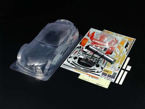 画像1: (9月9日発売予定/予約分)タミヤ(TAMIYA)/47529/1/10RC ENEOS X PRIME GR Supra 軽量ボディパーツセット(未塗装/未組立)