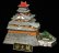 画像1: 童友社(DOYUSHA)/4975406101650/日本の名城プラモデル 1/360 スタンダード版 安土城 (1)