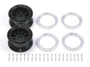 画像1: TAMIYA(タミヤ)/CR-01　スタンダードホイール(±0)2本