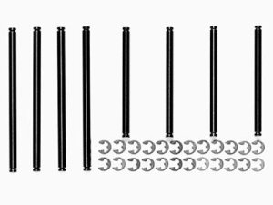 画像1: 【ネコポス対応】TAMIYA(タミヤ)/TL-01ステンレスサスシャフトセット