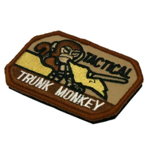 画像1: 【ネコポス対応】イーグルフォース(EAGLE FORCE)/5453-42/Tactical Trunk Monkeyパッチ