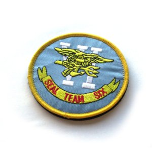 画像1: イーグルフォース(EAGLE FORCE)/EF5453-6/SEAL TEAM SIX・パッチ