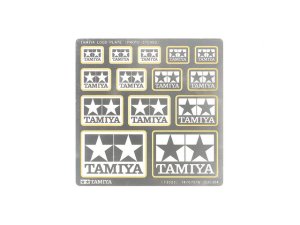 画像1: 【ネコポス対応】タミヤ(TAMIYA)/73023/タミヤロゴプレート(エッチング製)