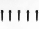 【ネコポス対応】TAMIYA(タミヤ)/3x16mm チタン六角ボタンヘッドビス（5本入）