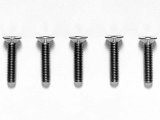 【ネコポス対応】TAMIYA(タミヤ)/3x14mm チタン六角皿ビス（5本入）