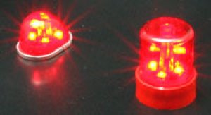画像1: ABCホビー/丸型赤色灯タイプ