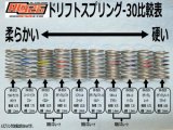 【ネコポス対応】KN企画/KN-DS18/【RC926】ドリフトスプリング-30 STD-1.3（パープル/2個入）