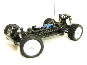 画像2: OPTION No.1(オプションNo.1)/1/10 4WDバギー用マイクロブロックタイヤ・ディシュホイル接着済(フロント/ 2本入)