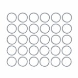 【ネコポス対応】イーグル模型/11x12mmセットアップ・ステンレスシム 0.1/0.2/0.3mm厚 各10枚入