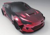 アディクション(ADDICTION)/AD015-7/PANDEM 86V3 エアロボンネット(未塗装)