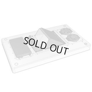 画像1: RC-ART/ART6057/リヤラジエター(汎用) (未塗装)