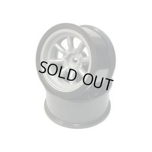 画像2: 【ネコポス対応】RC-ART/ARTW0106MS_ARTW0108MS/ワタナベType ホイール マットシルバー(Fifteenシリーズ)2個入