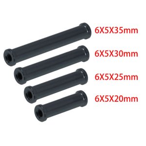 画像3: 【ネコポス対応】EAGLE(イーグル)/AS6530LWS-BK_LBL_PU_RE/アルミスペーサーLWカット Φ6XΦ5X30mmM3ネジ穴付(2個入)