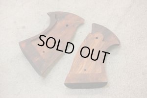 画像2: (11月下旬再入荷予定/予約分)【ネコポス対応】パンドラアームズ/AWG-1465/S&W M29(Nフレーム・スクエアパッド)チェッカー/ブラウン ウッドグリップ(タナカワークス社製)