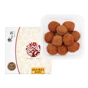 画像1: 勝喜梅/B20050/はちみつ仕立て 【心くばり】160g 塩分ひかえめ すっぱくない梅干!