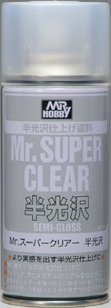 クレオス/B516/Mr.スーパークリアー(溶剤系スプレー) 半光沢