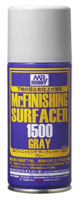 クレオス/B527/Mr.フィニッシング サーフェイサー1500 グレー スプレー