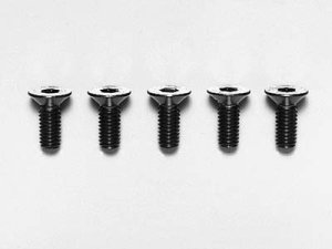 画像1: 【ネコポス対応】TAMIYA(タミヤ)/3x8mm 6角皿ビス ブルー/5本