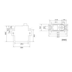 画像4: フタバ(Futaba)/BLS-CM600/BLS-CM600 ブラシレスサーボ 1/12レーシングカー用