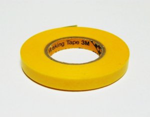 画像1: 【ネコポス対応】TOP LINE（トップライン）/BM-006/3Mマスキングテープ(6mm幅×18m)