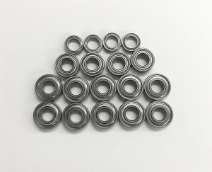 画像1: 【ネコポス対応】OPTION No.1(オプションNo.1)/BS-DT04-A/ボールベアリングベアリングセット(DT-04用)