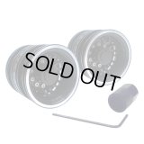 EAGLE(イーグル)/BT-W05R-U-BK_BT-W05R-U-SI/リヤ アルミホイル・セットE BBS(2個入)For タミヤ1/14 ビッグトラック