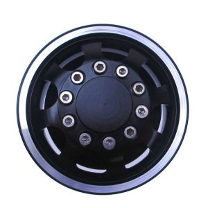 画像2: EAGLE(イーグル)/BT-W07F-U-BK_BT-W07F-U-SI/フロント アルミホイル・セットG マウンテン(2個入):タミヤ1/14トレーラートラック