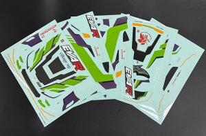 画像3: (12月下旬発売予定/予約分)Reve D（レーヴ・ディー）/DB-EV86S/エヴァンゲリオンレーシング GR86 ステッカーセット