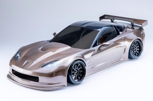 画像1: (7月下旬発売予定/予約分)Reve D（レーヴ・ディー）/DB-KBCV/Killerbody 製 コルベット GT2 ボディーセット (未塗装/未組立)