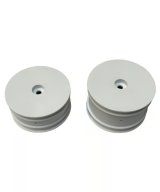 (6月中旬発売予定/予約分)TOPLINE(トップライン)/ET-030_ET-032/1/10 バギー用ディッシュホイール リヤ用 ホワイト 4個入