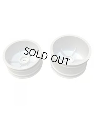 画像4: TOPLINE(トップライン)/ET-035_ET-036/1/10 バギー用ディッシュホイール 4WD用セット ホワイト (フロント・リヤ各2個入)