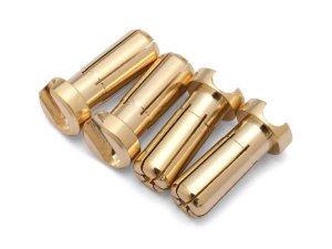 画像1: 【ネコポス対応】G-FORCE(ジーフォース)/G0378/XT60/4-5mm バナナプラグ 4本入り2S充電ケーブル(50cm)