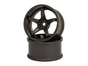 画像1: 【ネコポス対応】G-FORCE(ジーフォース)/GD074_GD075/N-Type ドリフトホイール トラクションタイプ(ブロンズ) 2本入