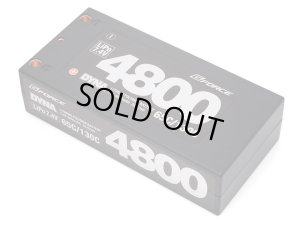 画像1: G-FORCE(ジーフォース)/GFG006/DYNA LiPoバッテリー 7.4V 4800mAh(ショートサイズ)