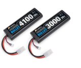 G-FORCE(ジーフォース)/GFG007/BULLET LiPo 7.4V 3000mAh バッテリー(バレットリポ)ストレートパック