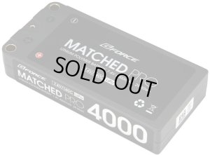 画像2: (2月1日発売予定/予約分)G-FORCE(ジーフォース)/GFG019/マッチドPRO 7.4V 4000mAh リポバッテリー