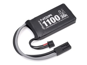 画像1: 【ネコポス対応】G-FORCE(ジーフォース)/GFG906/Noir LiPo 7.4V 1100mAh PEQインタイプ