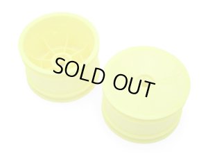 画像1: G-FORCE(ジーフォース)/GOP124/リヤ ディッシュホイール 2.2 イエロー 2個入