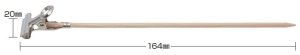 画像1: クレオス/GT104/Mr. ネコの手・持ち手棒 ネコの目クリップ(20本入り)　※ネコポス対応は1個まで